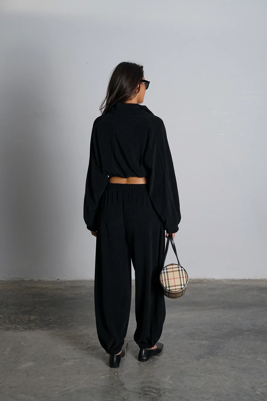 חליפת ריטרי קורדרוי- שחור