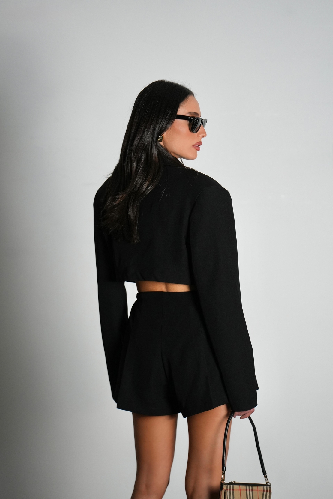 אוברול שינייד- שחור