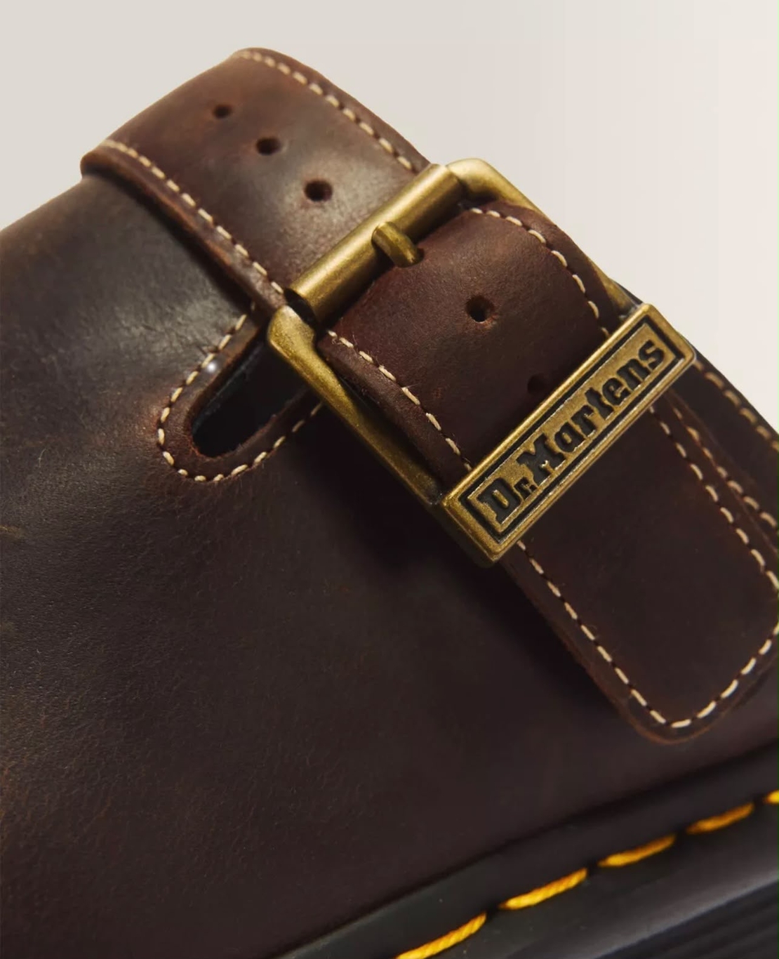 Zebzag mule- dark brown