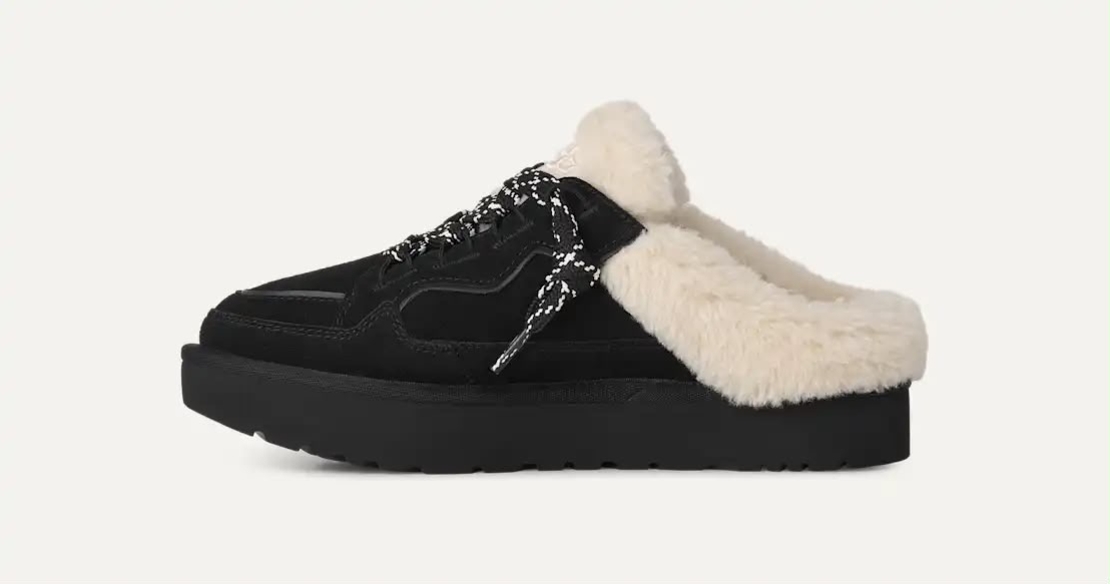 Lowmel mule - black