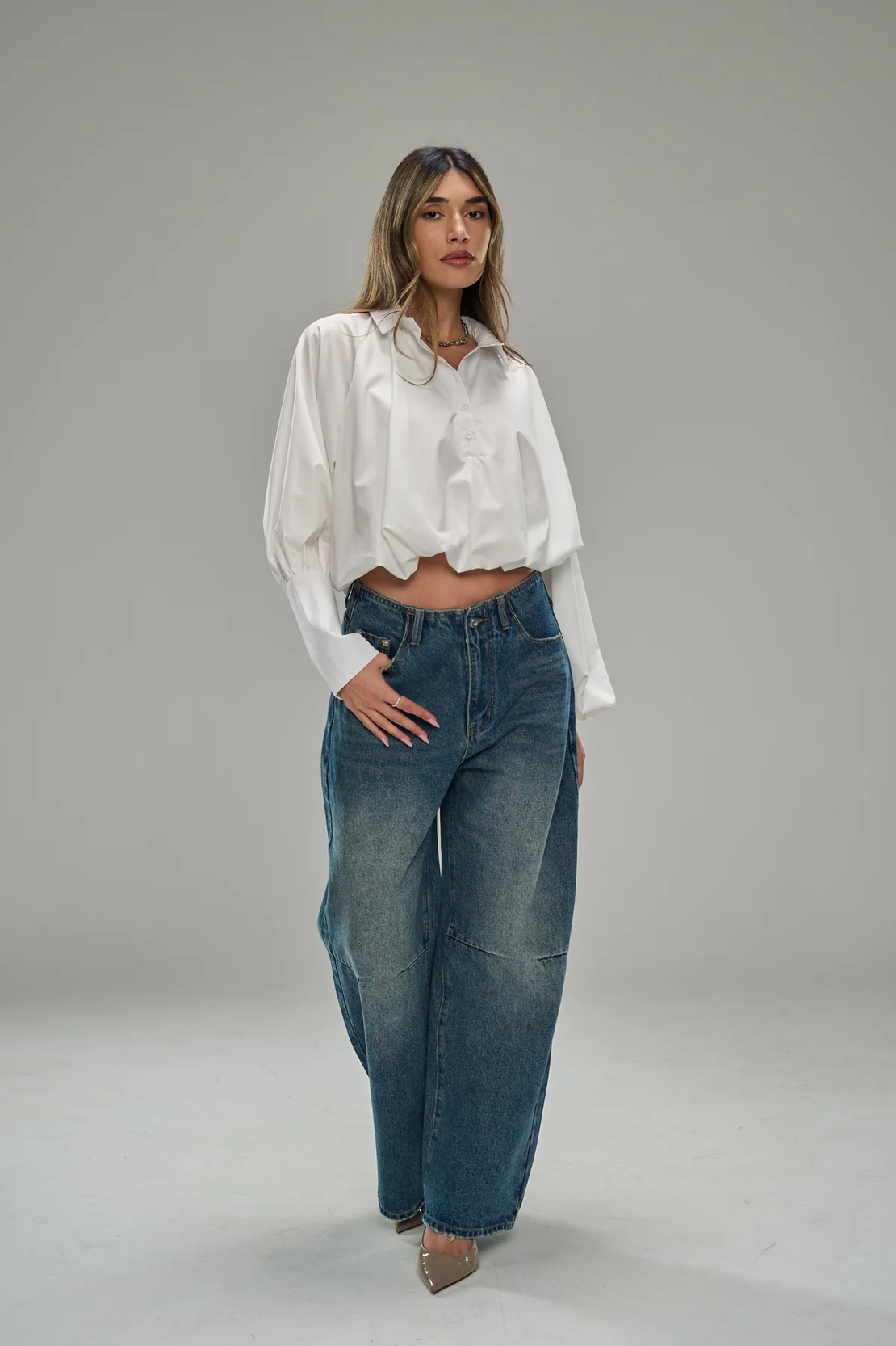 ג׳ינס אושן - כחול