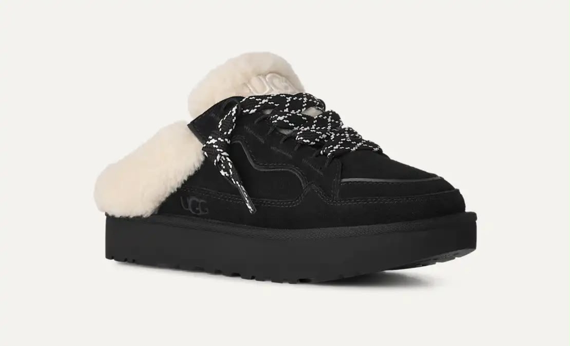 Lowmel mule - black