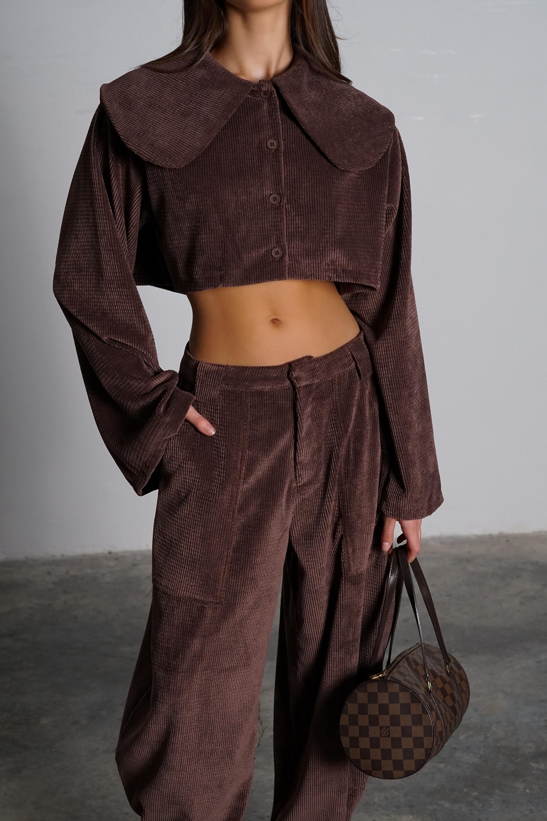 חליפת דראמר  - חום