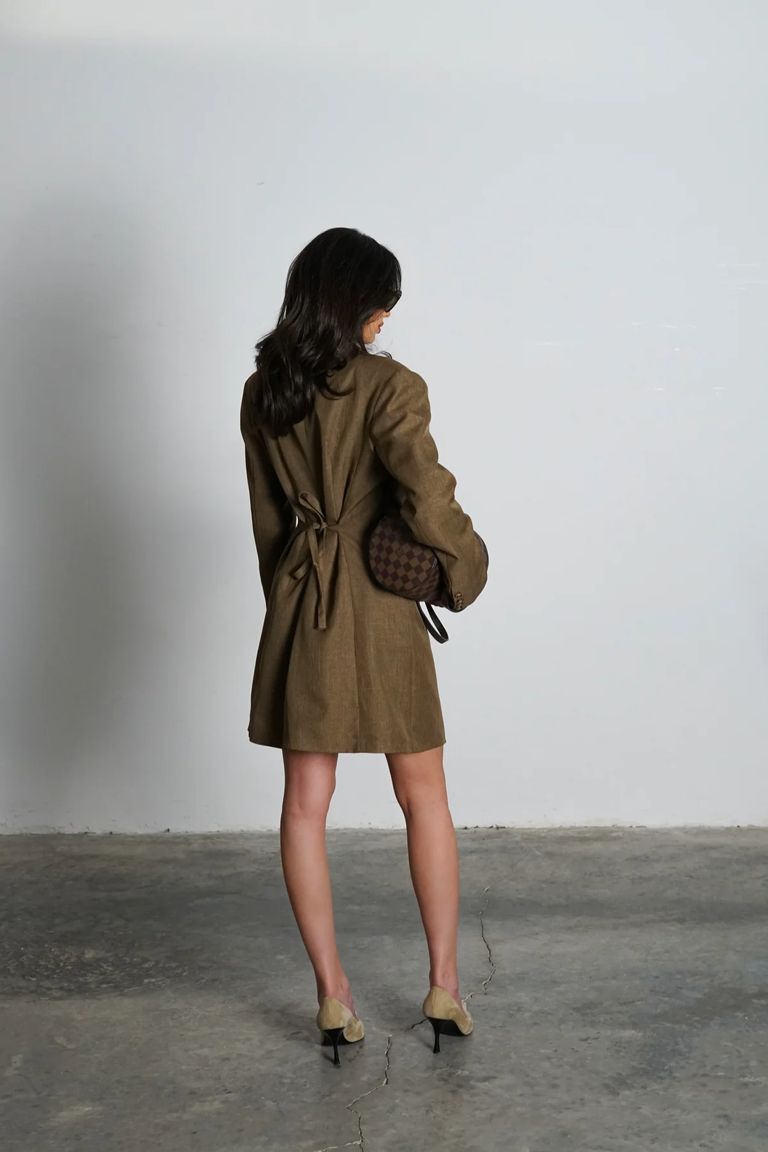 שמלת טוקסי - חאקי