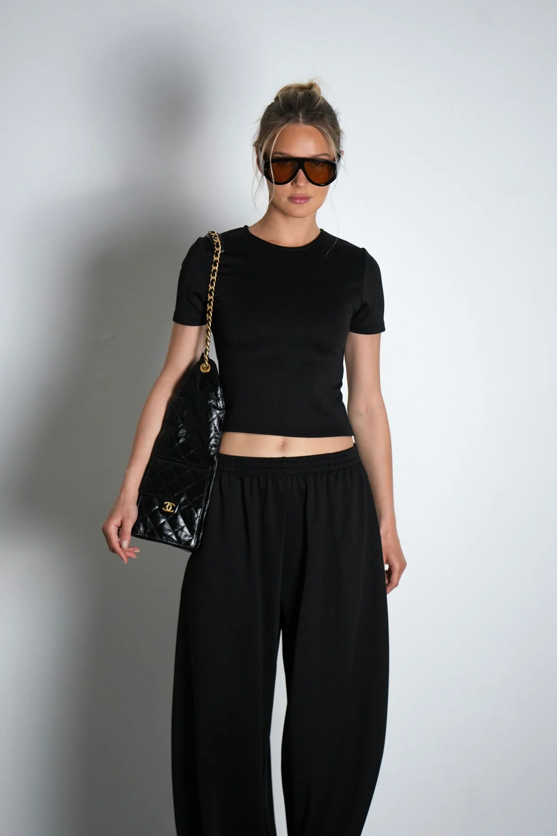 חליפת סופט - שחור