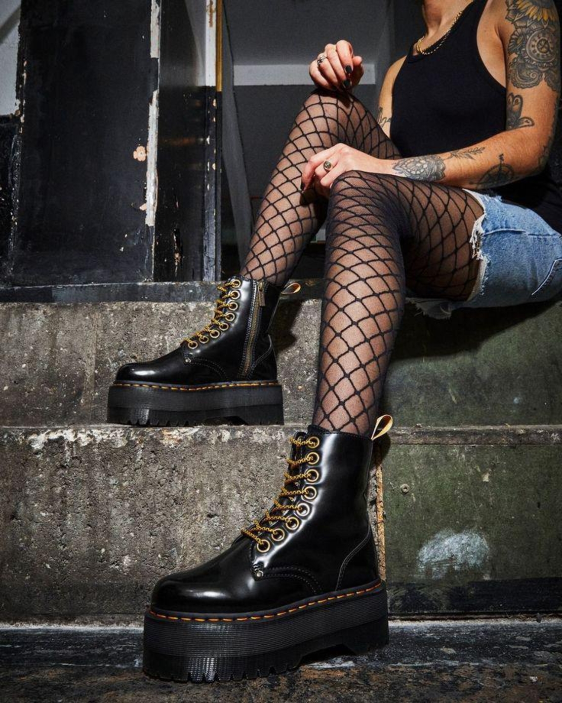 Dr. Martens ג'יידון מקס שחור