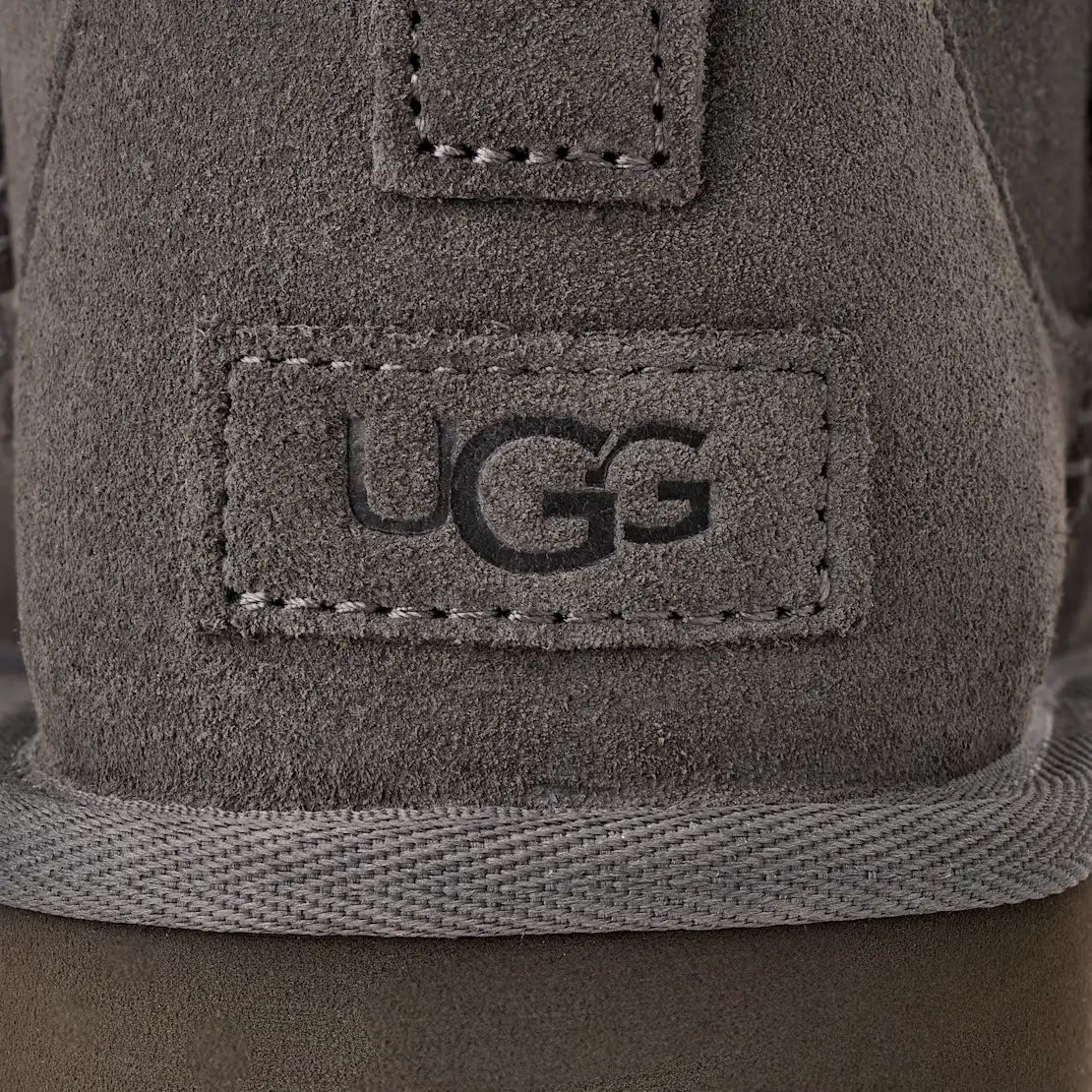 UGG אולטרה מיני פלטפורם - אפור