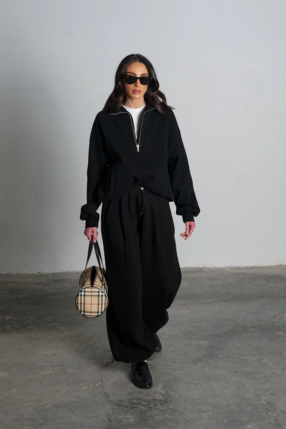 חליפת מריבלה - שחור