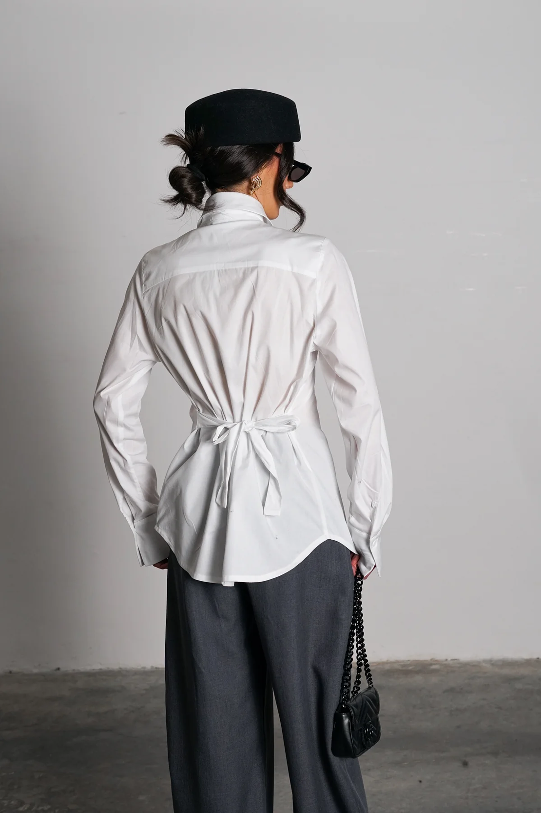 חולצת מידנייט- לבן