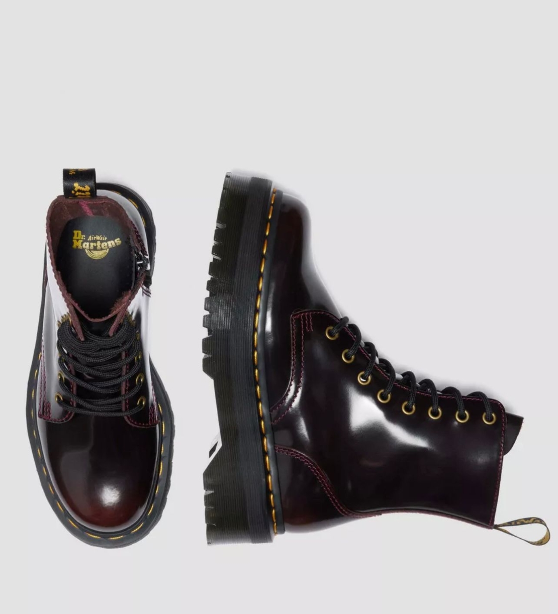 Dr .Martens ג'יידון פלטפורם דובדבן
