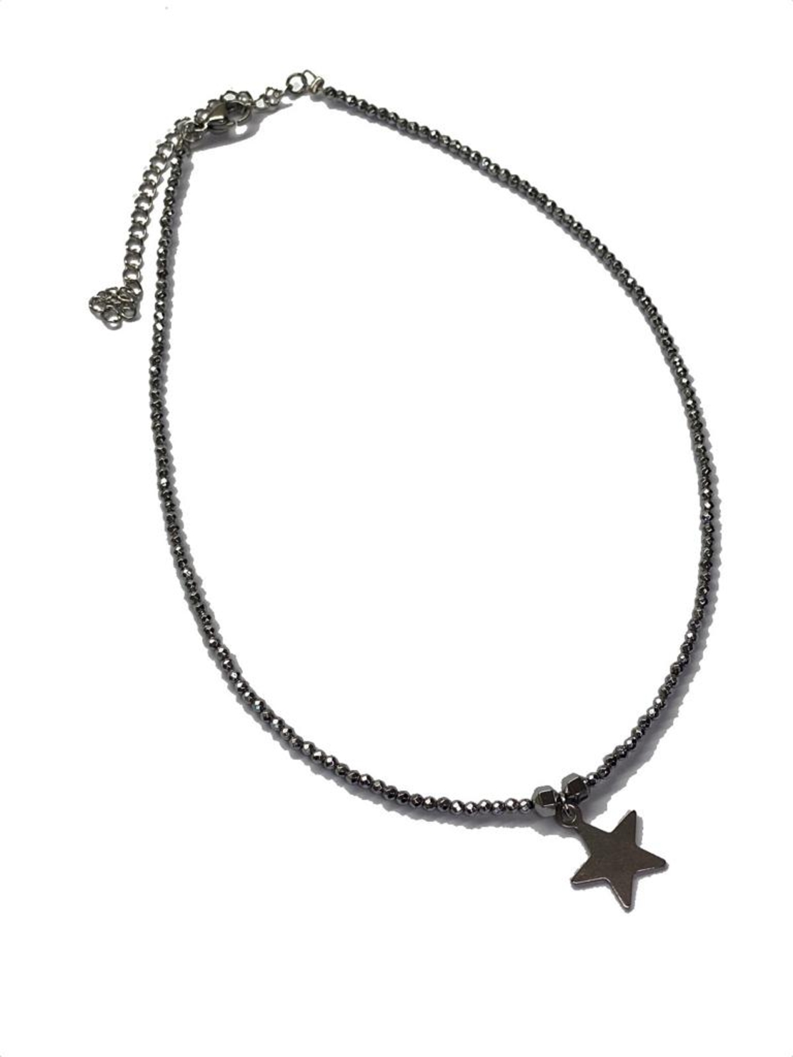 שרשרת המטייט כסף עם תיליון כוכב