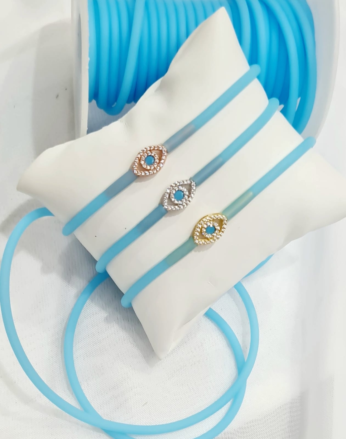 צמיד סיליקון אלמנט עין