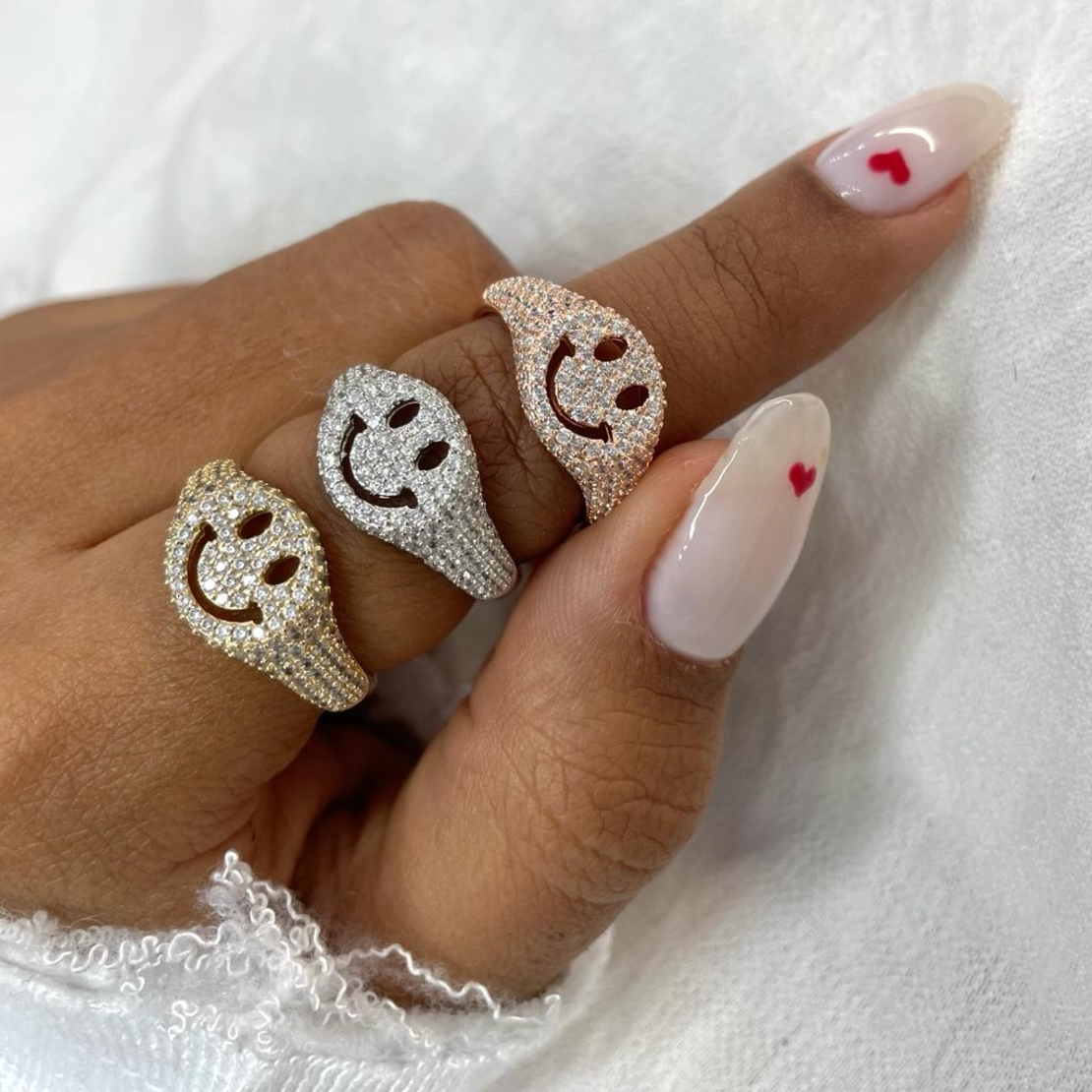 SMILE RING - כסף 925/רוזגולד/זהב