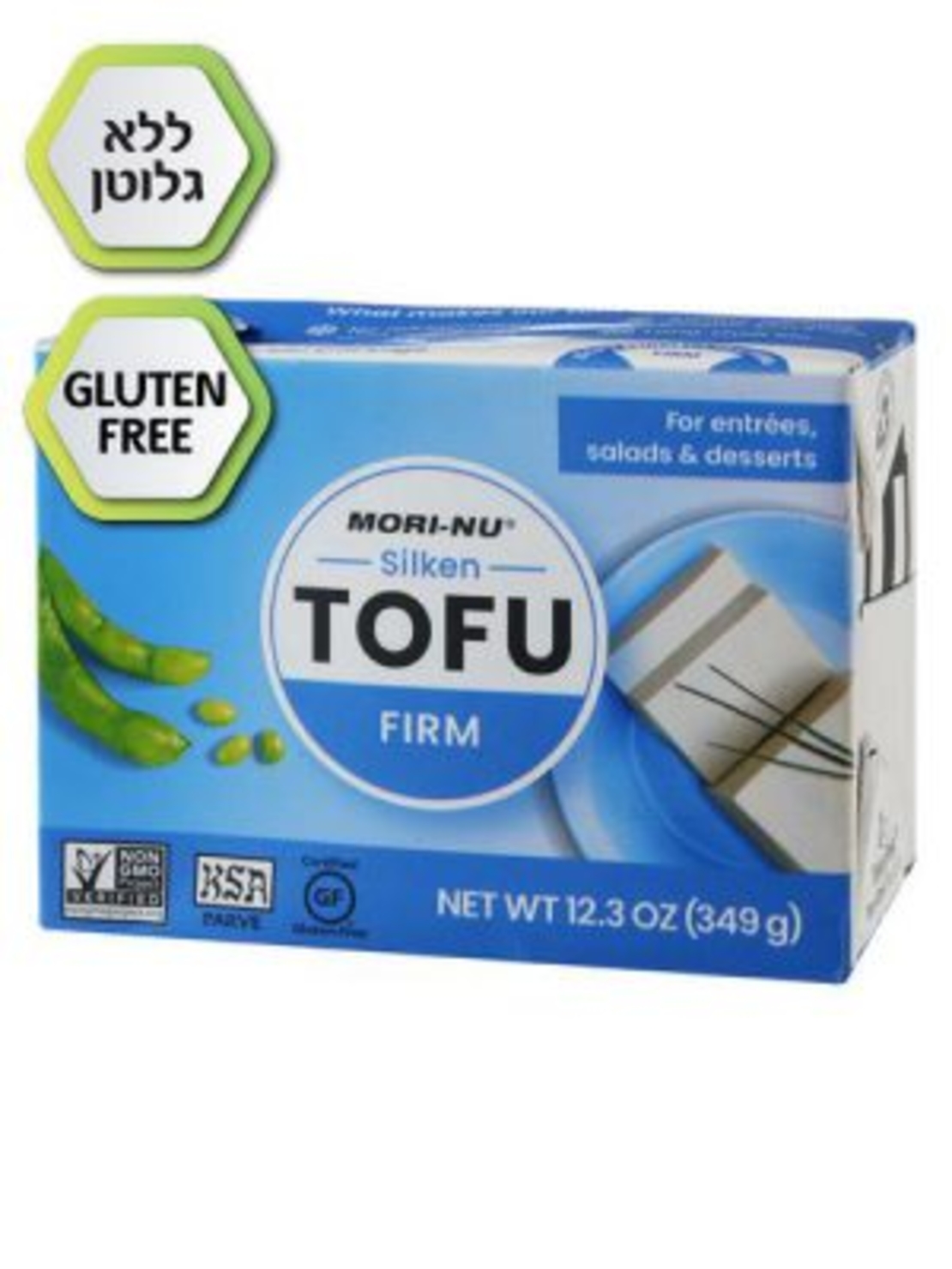 טופו מורינו במרקם מוצק ללא גלוטן 349 גרם - אסיה