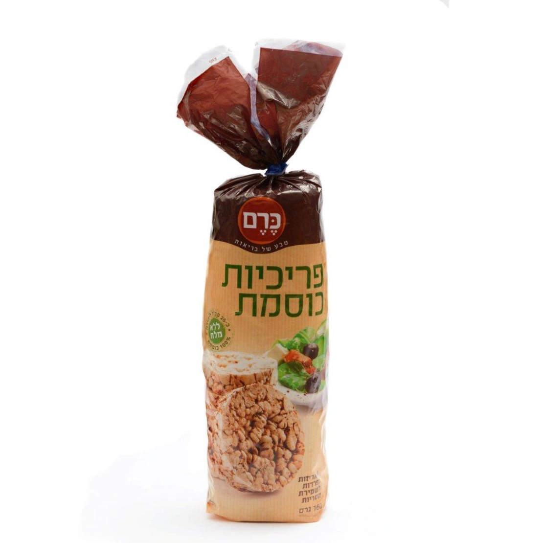 פרכיות כוסמת עם מלח כרם