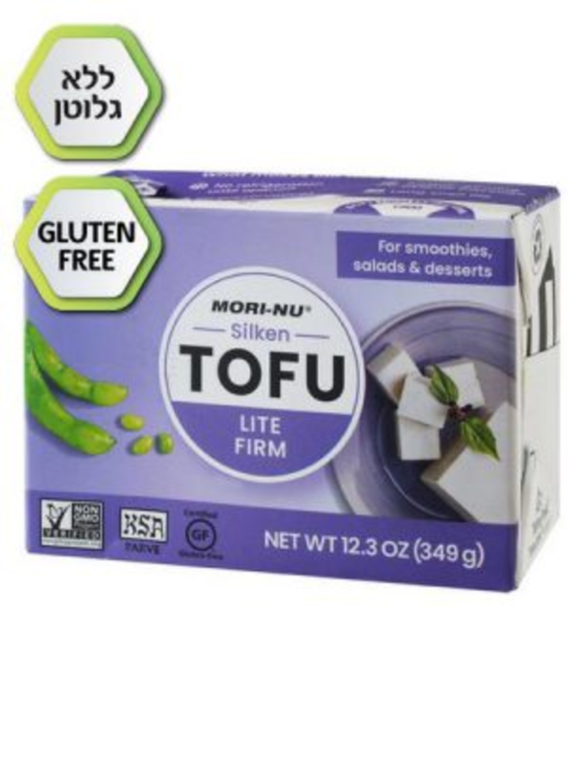 טופו מורינו במרקם רך ללא גלוטן 349 גרם - אסיה