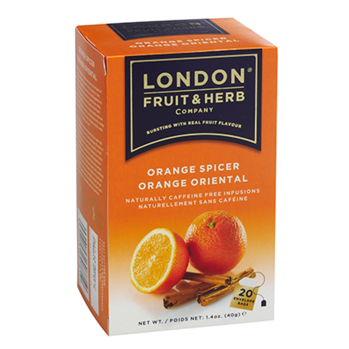 חליטת פירות וצמחים בטעם תפוז וקינמון London
