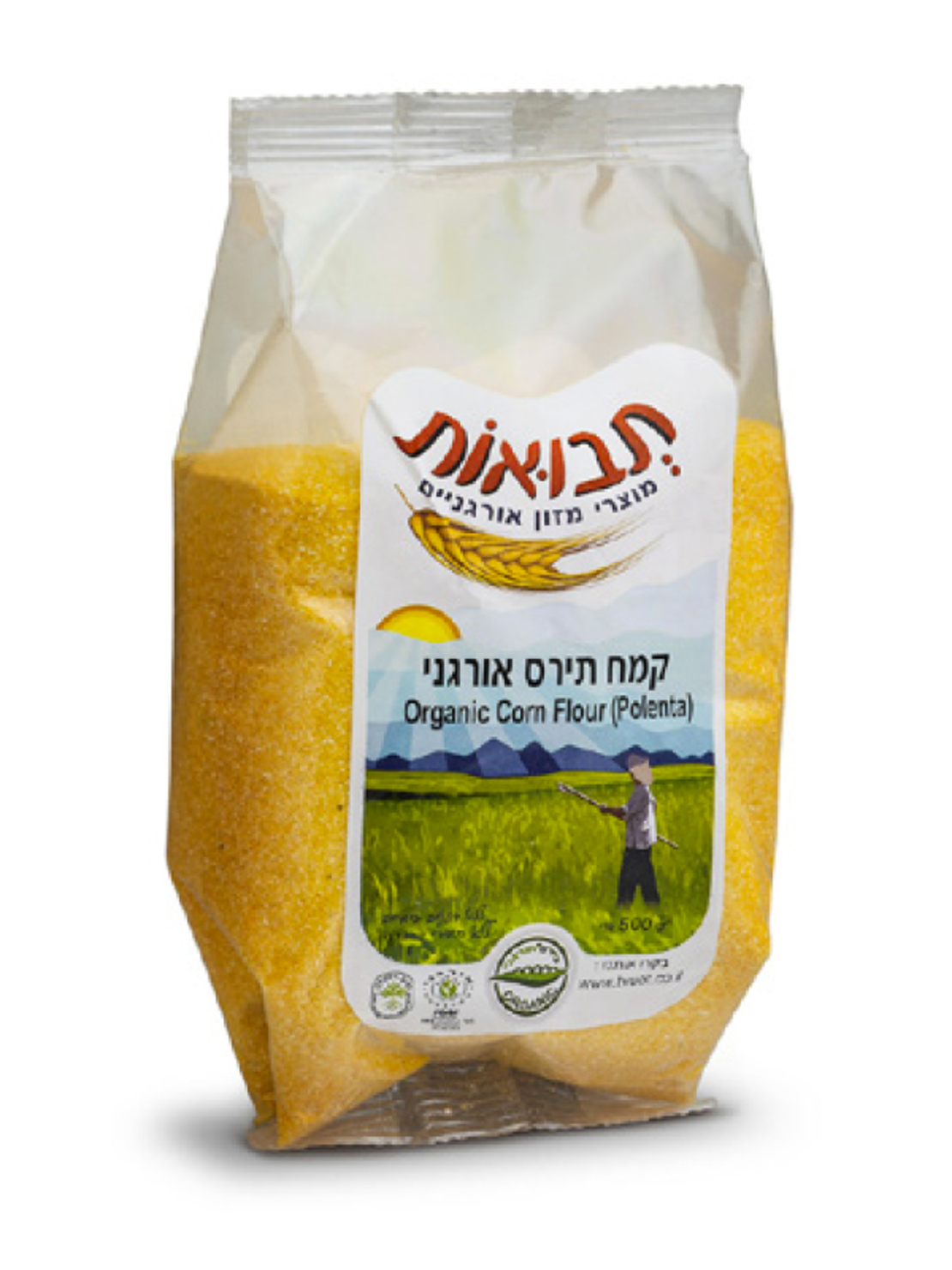 קמח תירס אורגני פולנטה