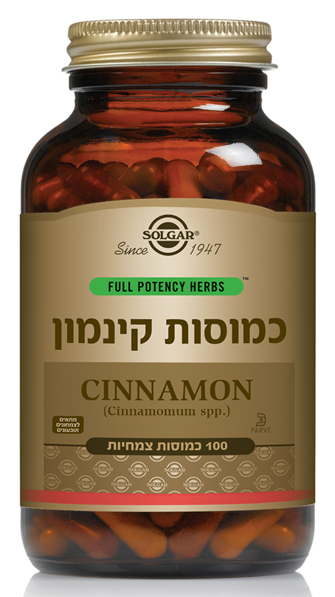 קינמון 100 כמוסות