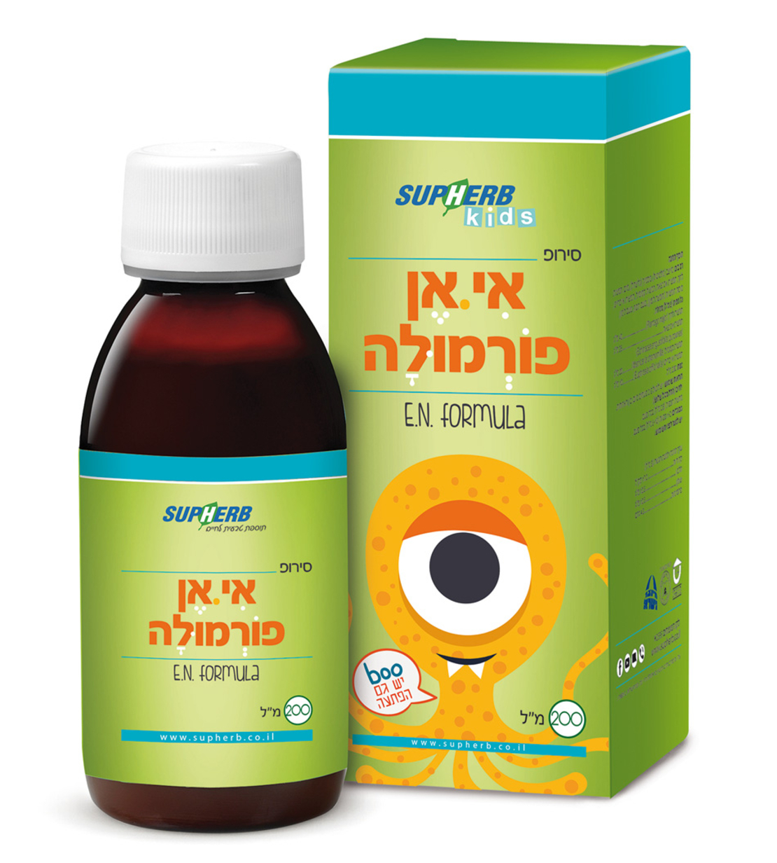 סירופ אי אן פורמולה 200 מ