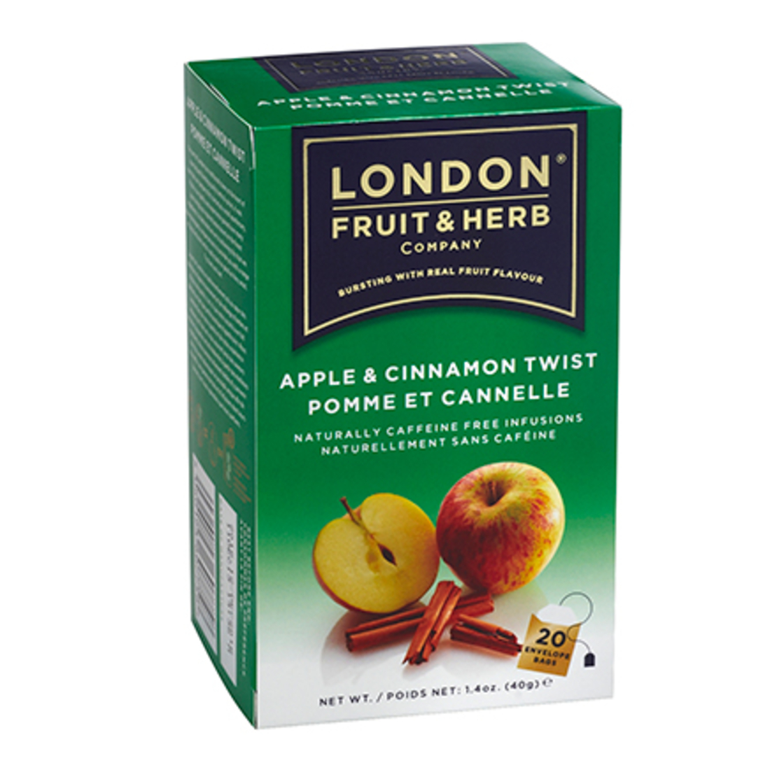 חליטת פירות וצמחים בטעם תפוח עץ וקינמון London