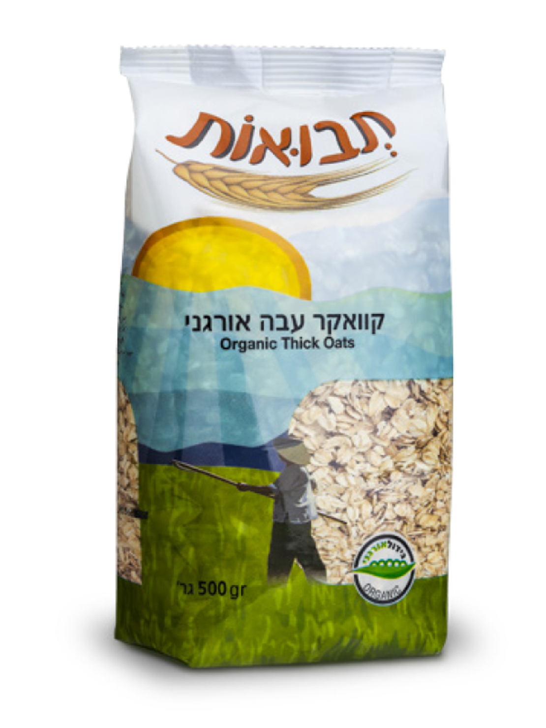 קוואקר עבה אורגני