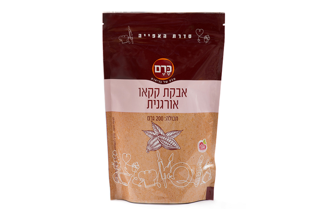 אבקת קקאו אורגנית כרם 