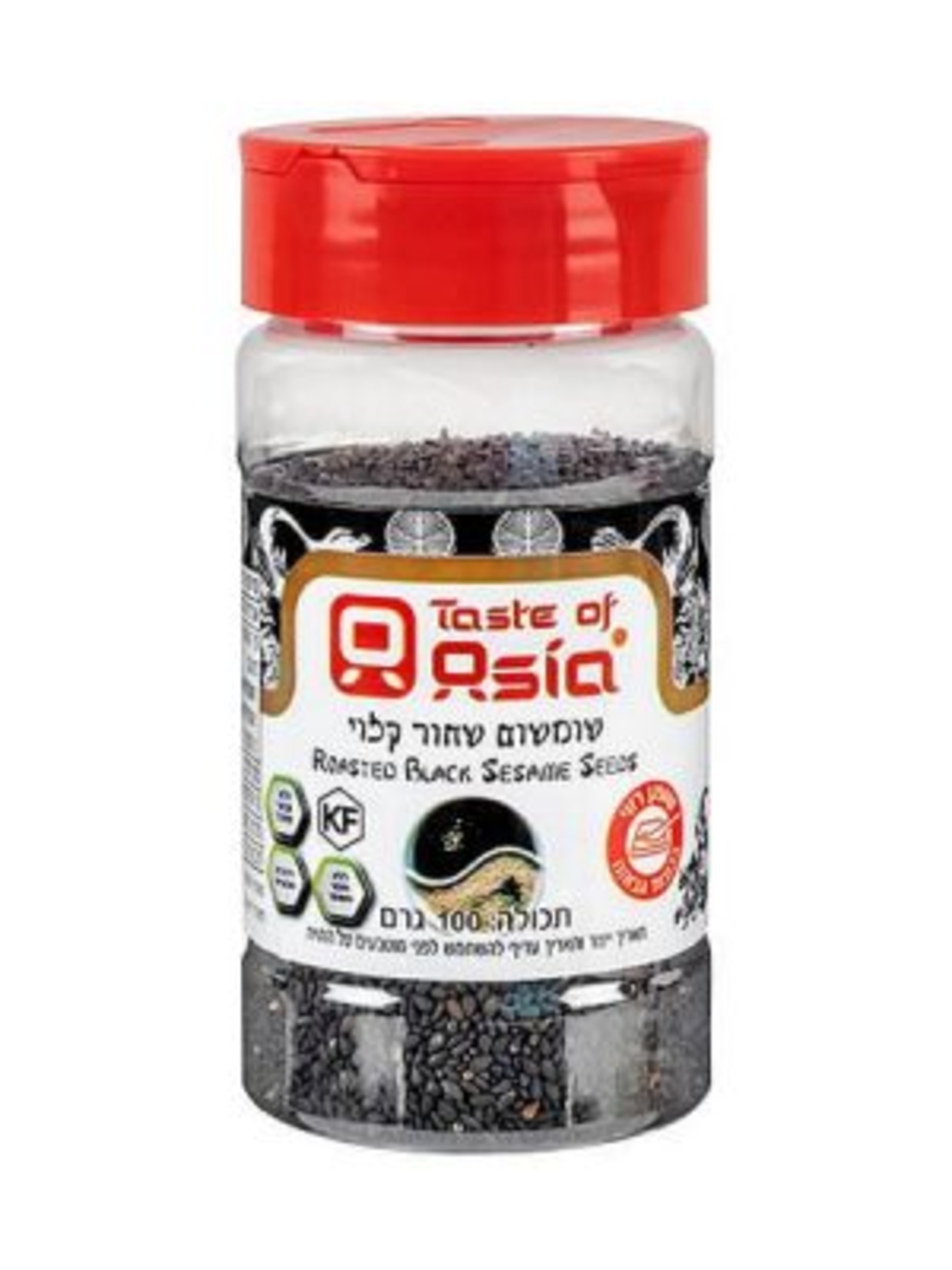 שומשום שחור 100 גרם אסיה 