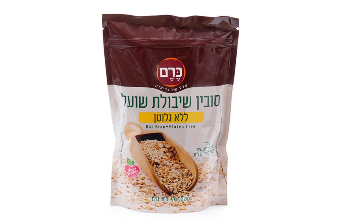 סובין שיבולת שועל ללא גלוטן כרם
