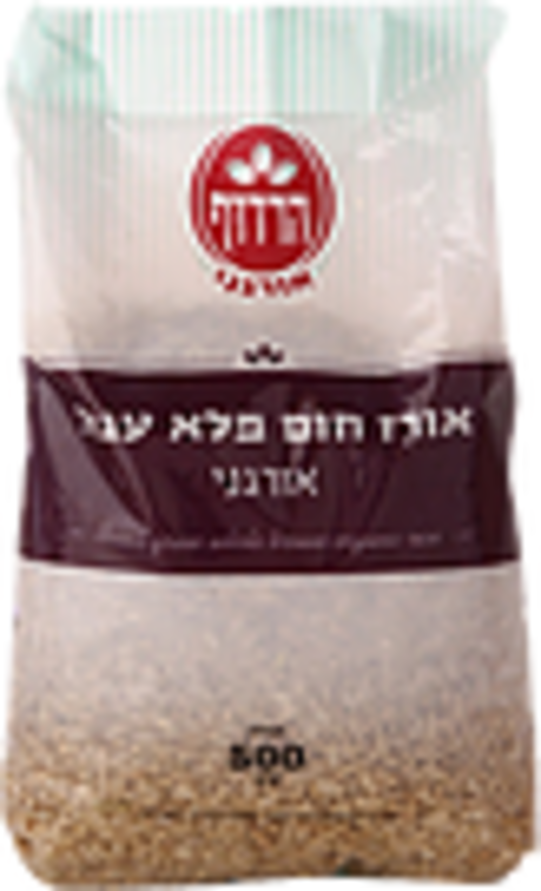 אורז חום מלא עגול - אורגני הרדוף
