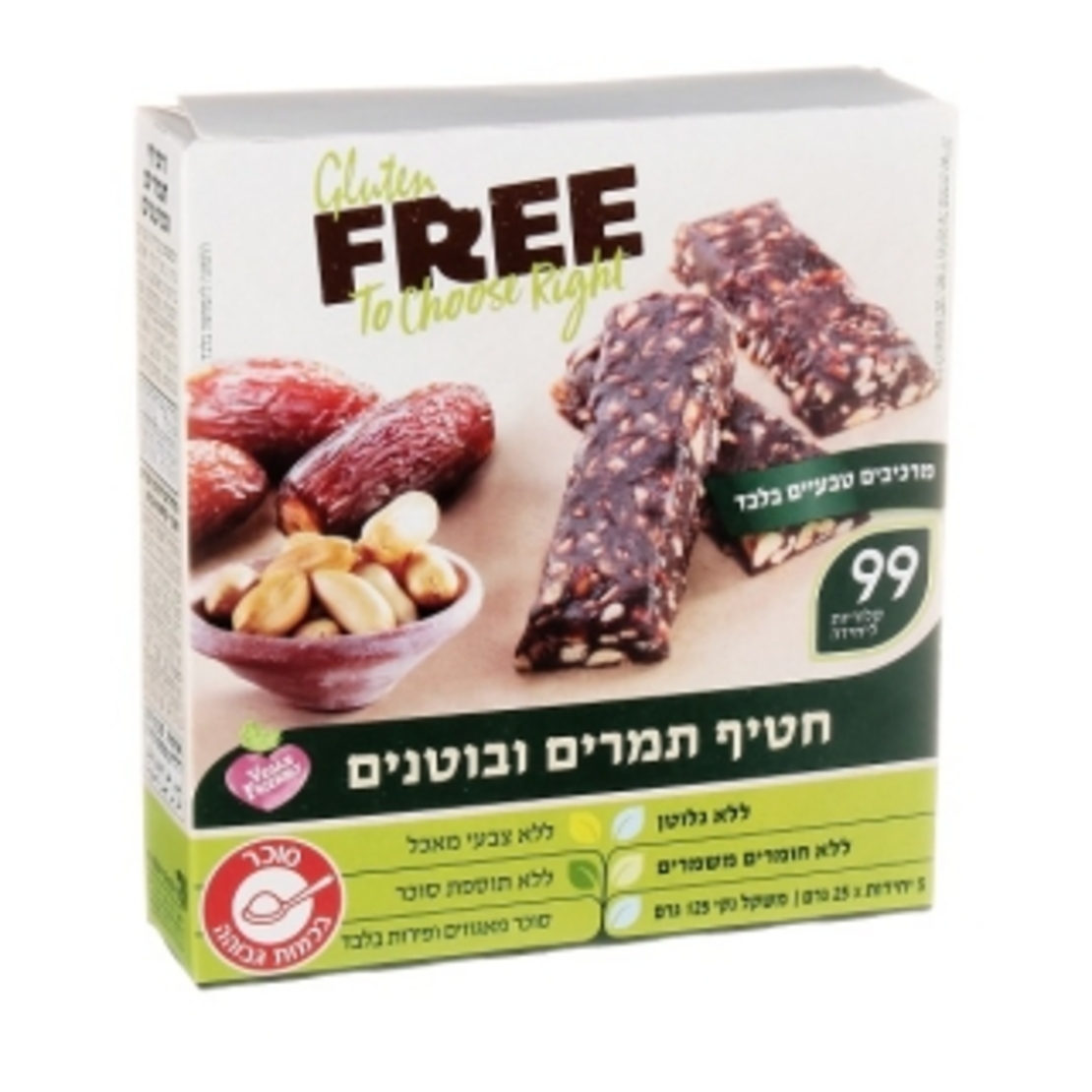 FREE חטיף תמרים ובוטנים 