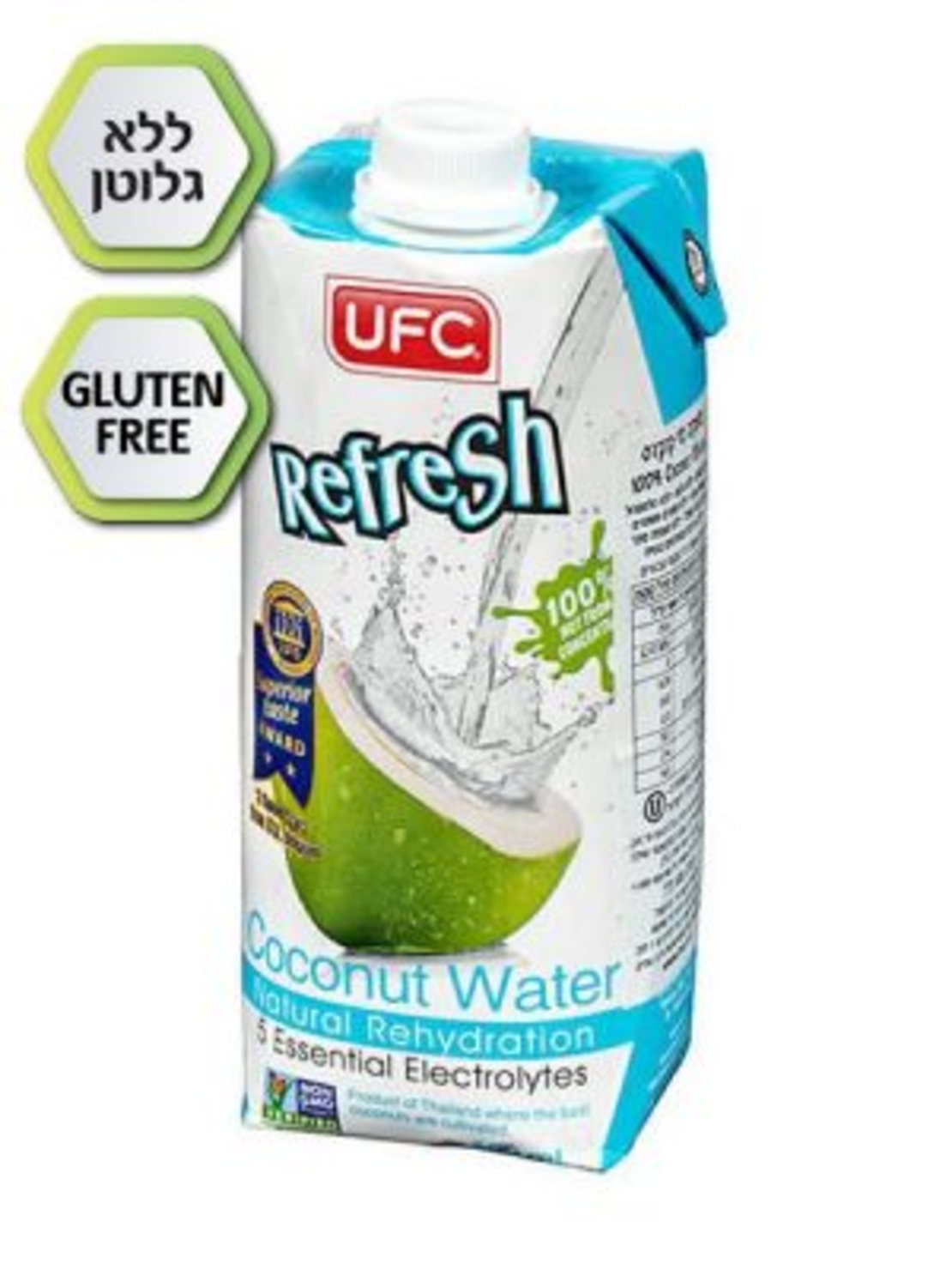 משקה מי קוקוס ללא גלוטן 500 מ