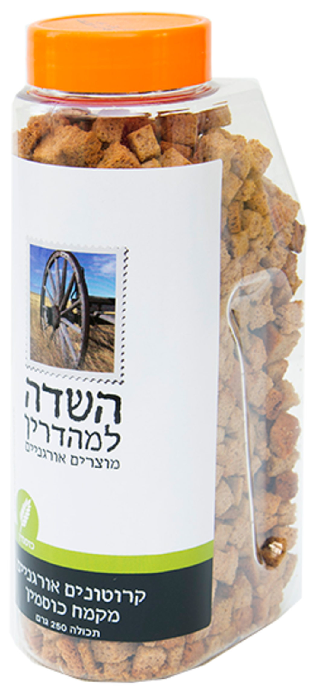 קרוטונים אורגניים מקמח כוסמין