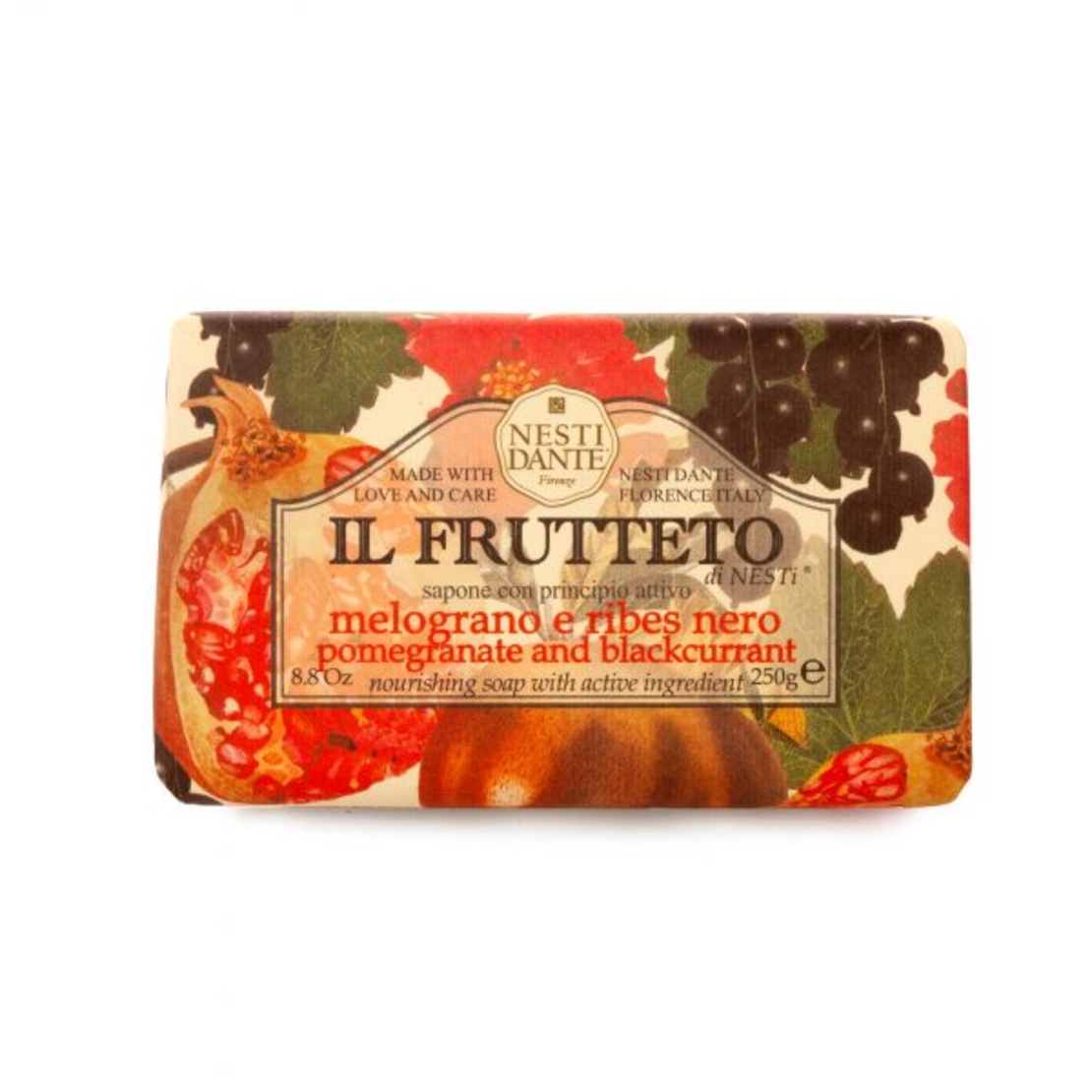 סבון פירות IL Frutteto -רימונים ודומדמניות
