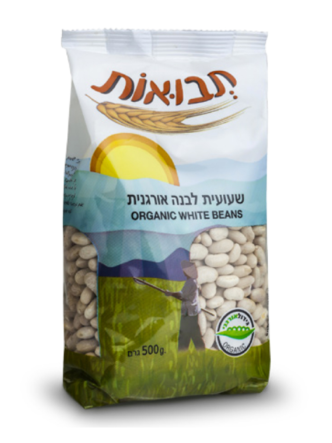 שעועית לבנה אורגנית