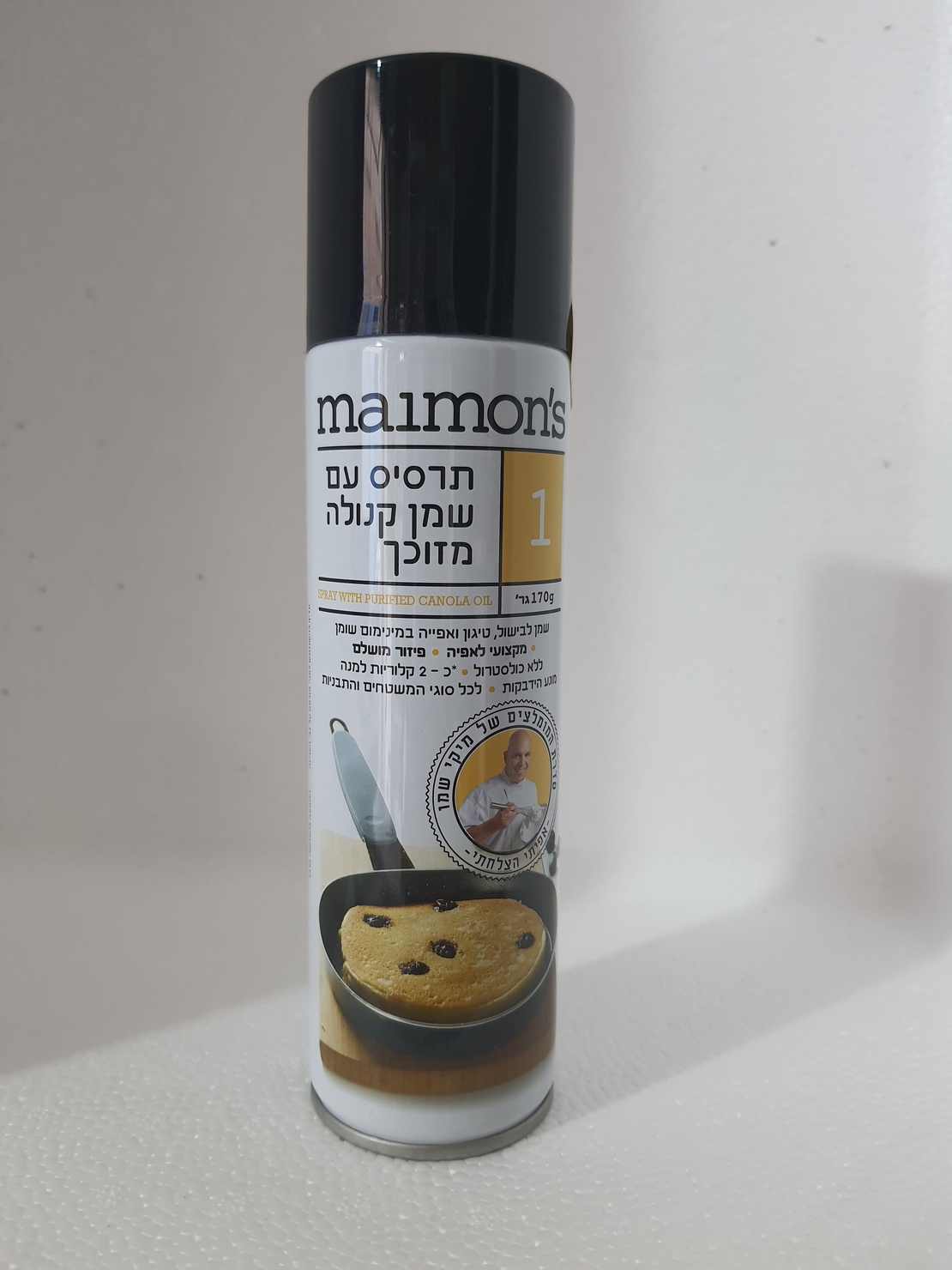 תרסיס עם שמן קנולה מזוכך