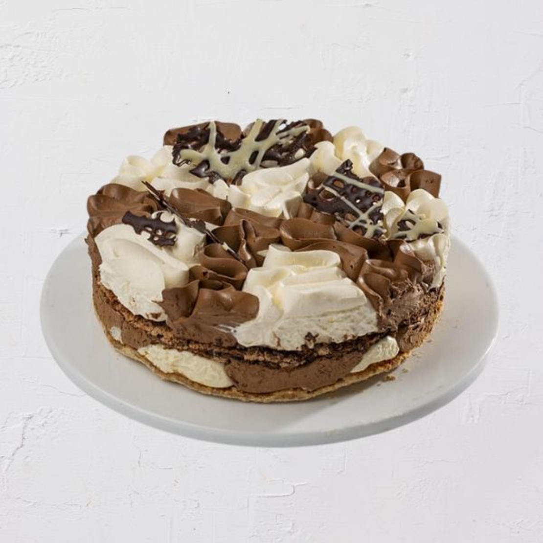 עוגת דואט וניל ושוקולד גדולה- פרווה