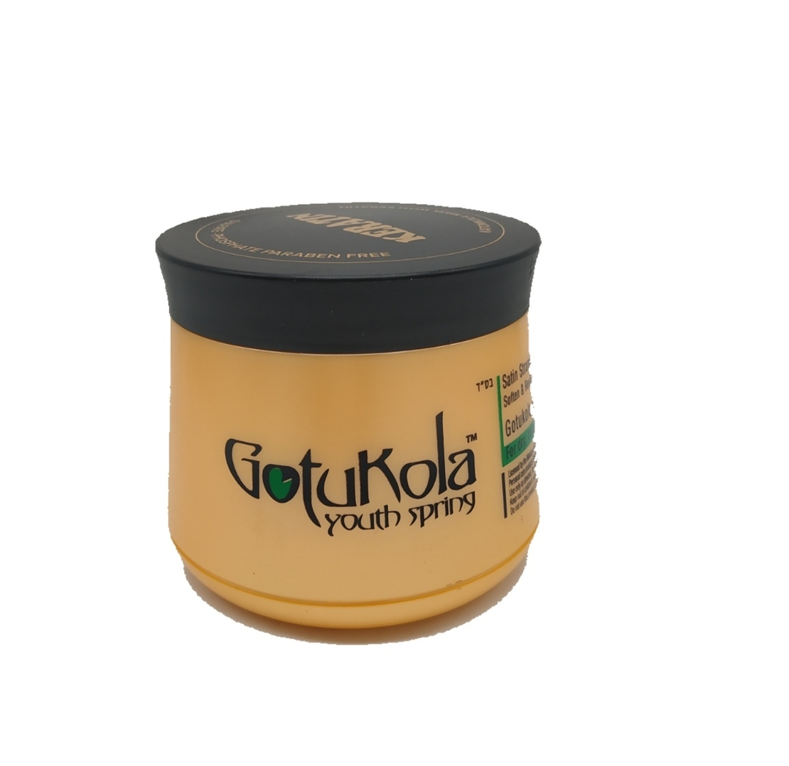 מסכה לטיפול שיער קרטין גוטוקולה GOTUKOLA
