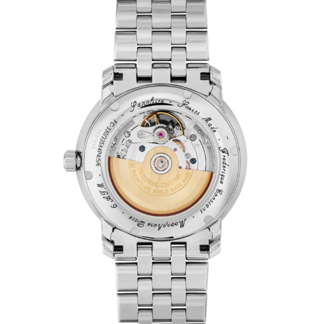 שעון Frederique Constant Classics Heart Beat Moonphase FC-335MC4P6B2
