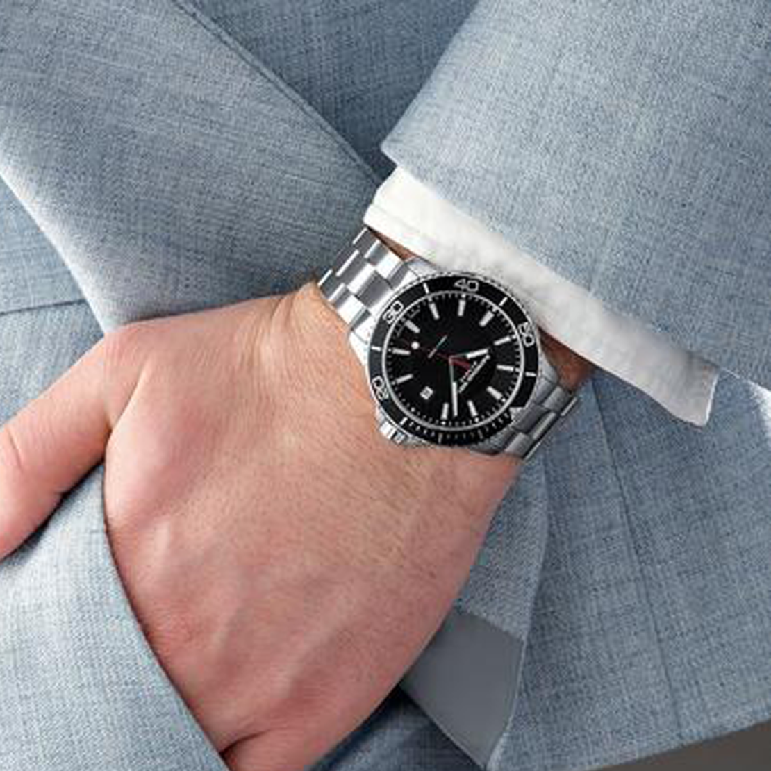 שעון Raymond Weil Tango 300 Quartz Steel Black Diver