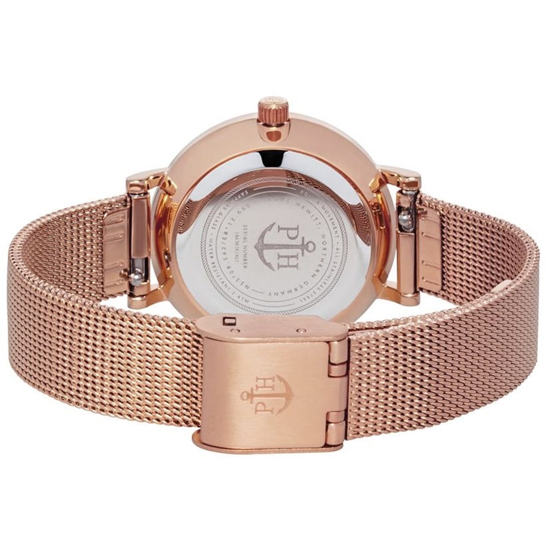 Paul Hewitt Woman Watch Modest White Rose Gold PH-SA-R-XS-W-45S 28mm