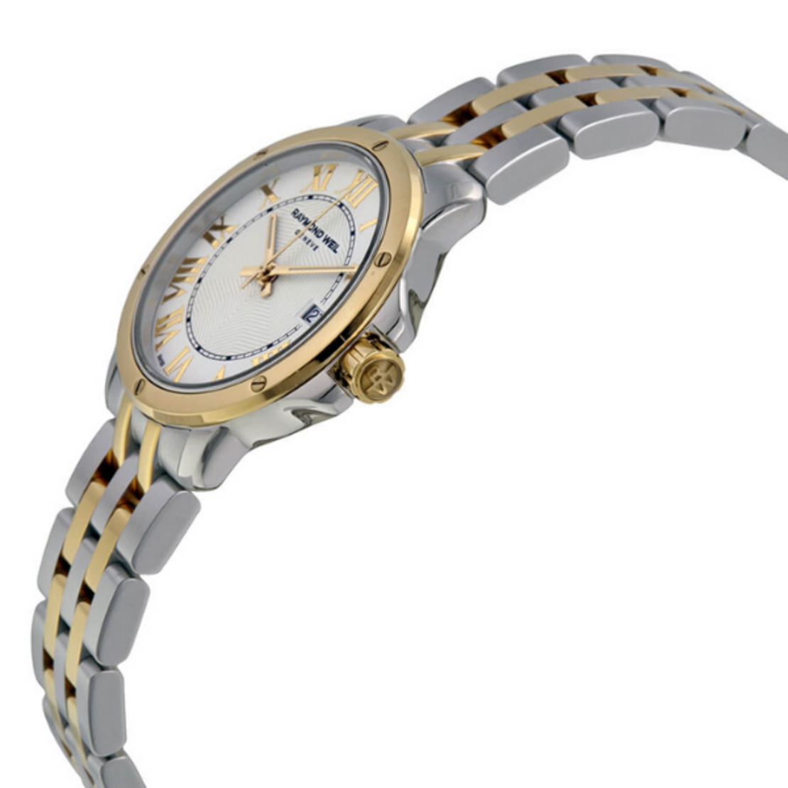 שעון Raymond Weil Parsifal Quartz Classic White Dial Bracelet