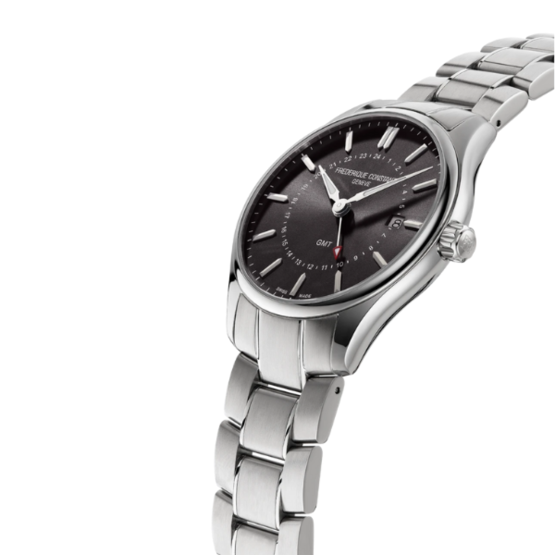 שעון Frederique Constant Classics Quartz GMT FC-252DGS5B6B