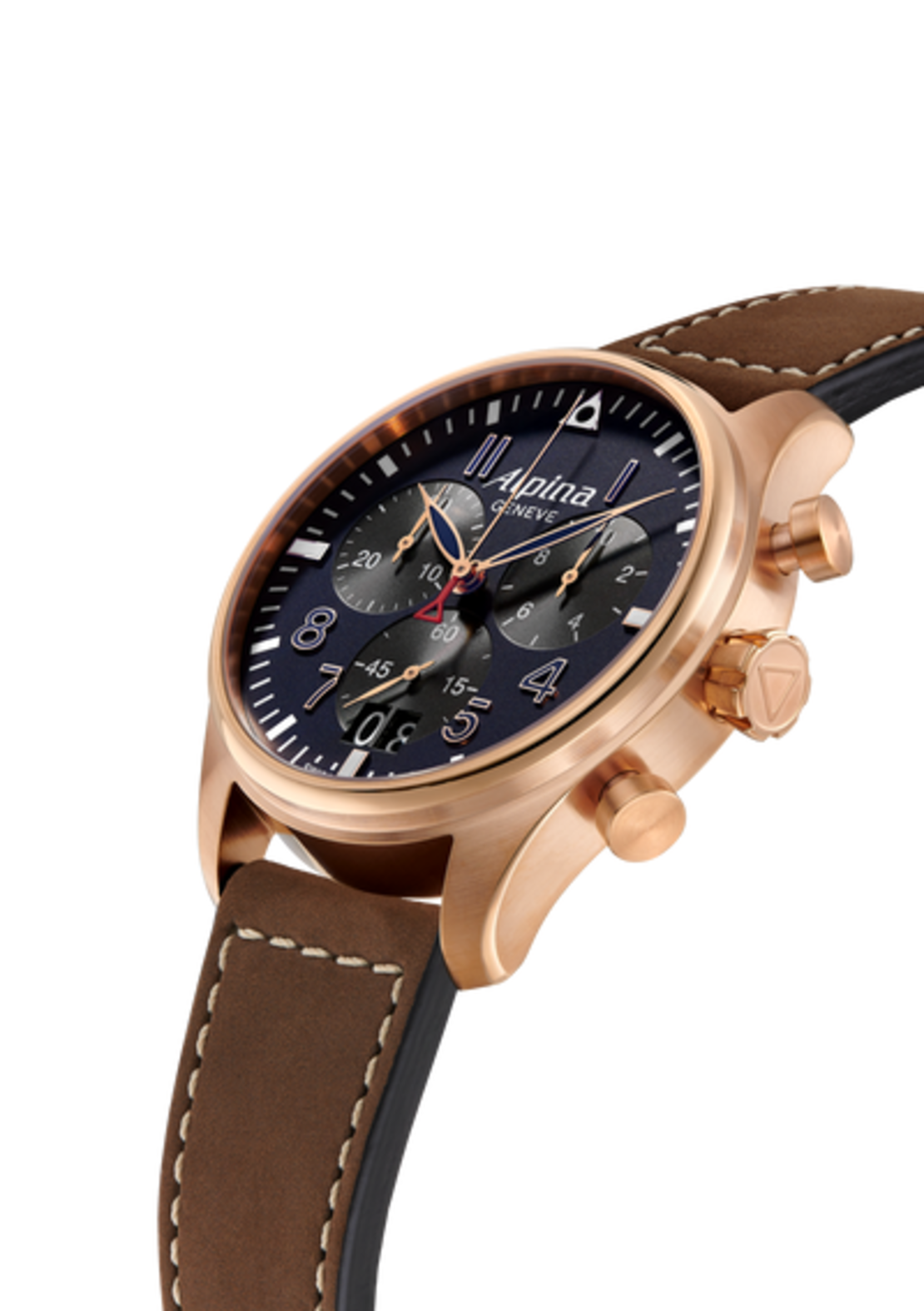 AL-372NB4S4 STARTIMER PILOT QUARTZ CHRONOGRAPH BIG DATE