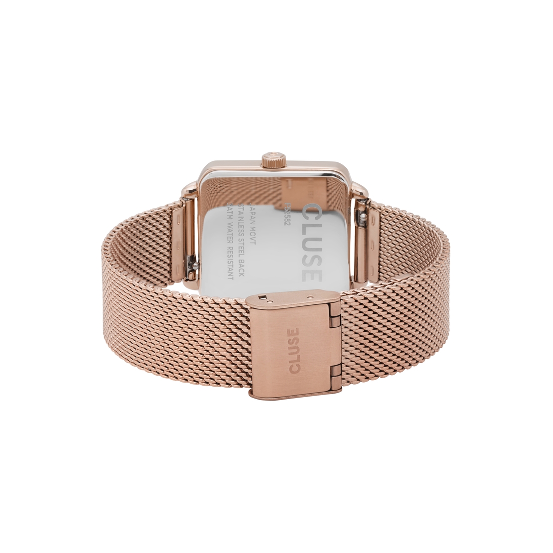 LA Garconne rose gold mesh white