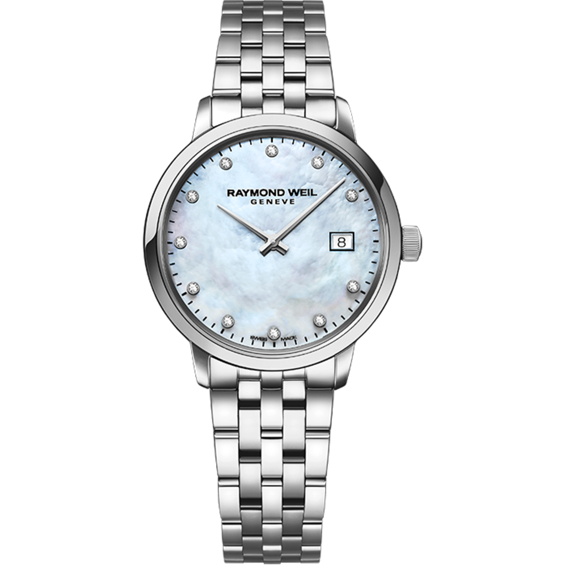 Toccata Ladies White Mother-of-Pearl Diamond 5985-ST-97081