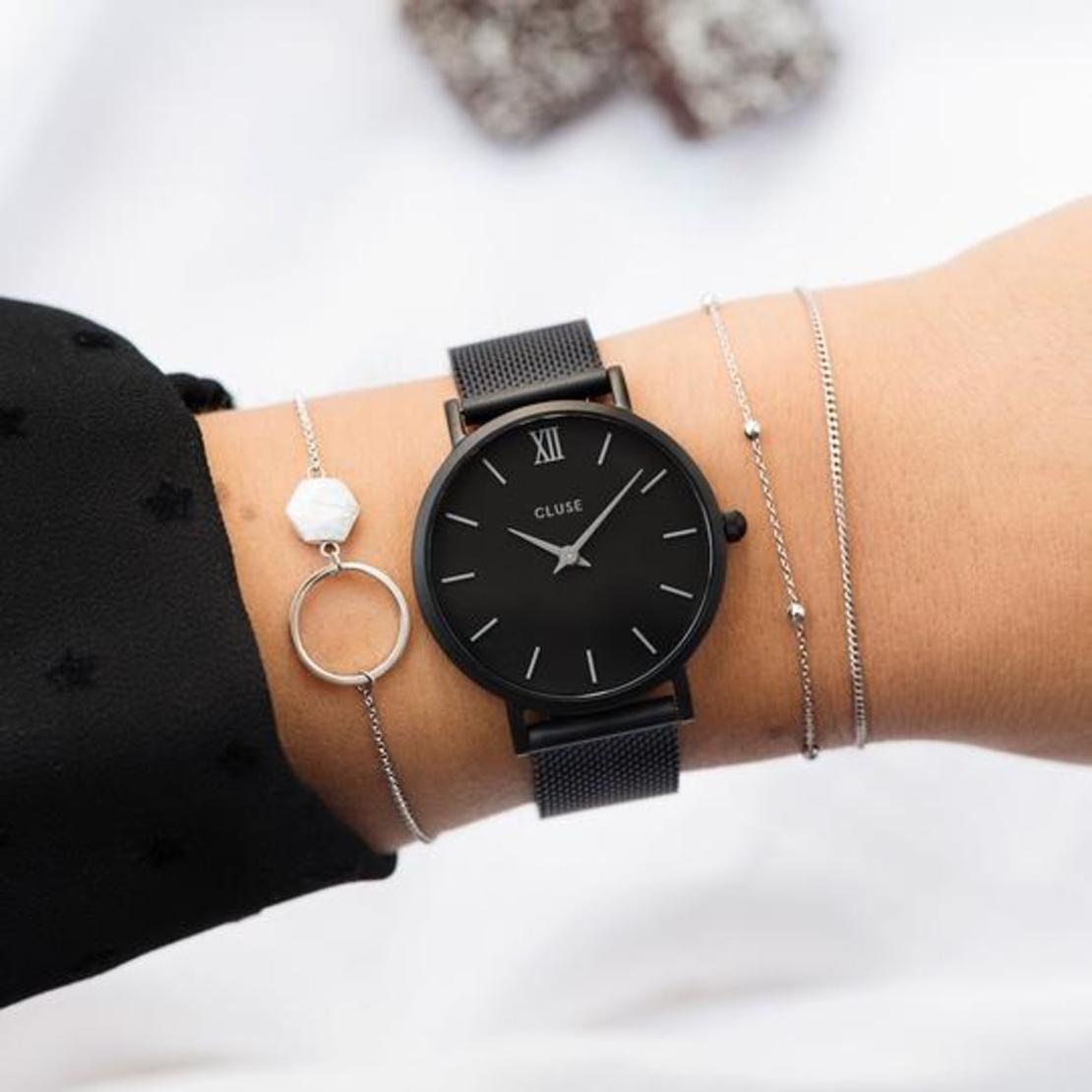 33mm - CW0101203012  Minuit Mesh Black