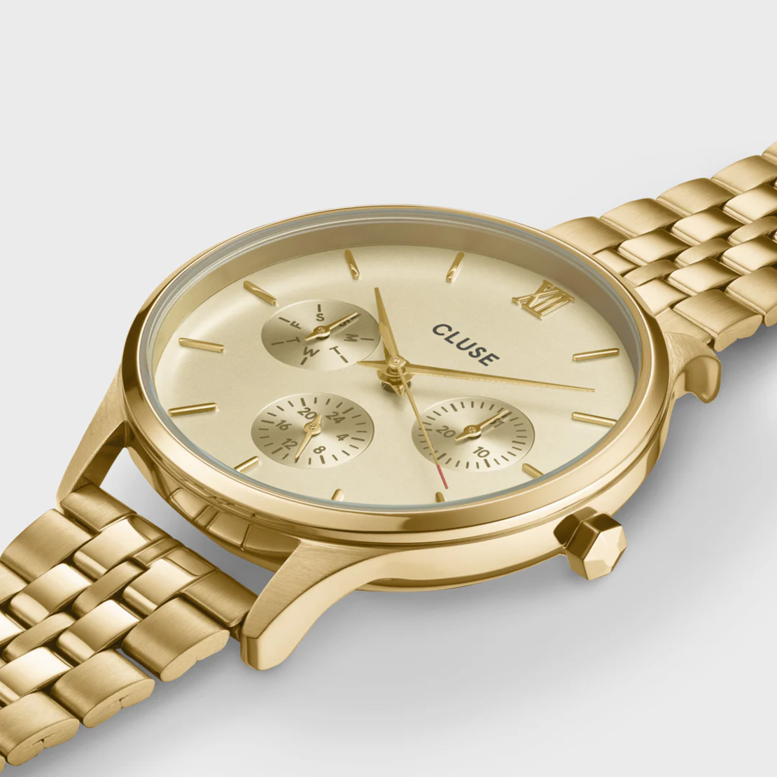 Minuit Multifunction Watch Steel, Full Gold colour CW10701