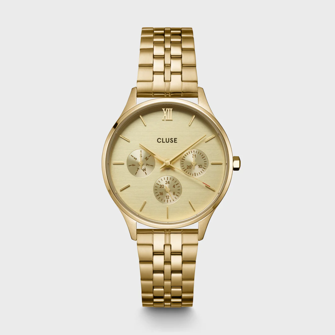Minuit Multifunction Watch Steel, Full Gold colour CW10701