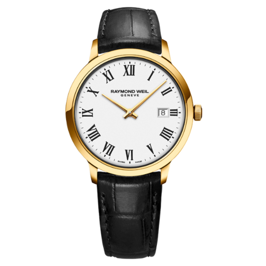 שעון Raymond Weil Toccata Classic PVD Gold White Dial Quartz